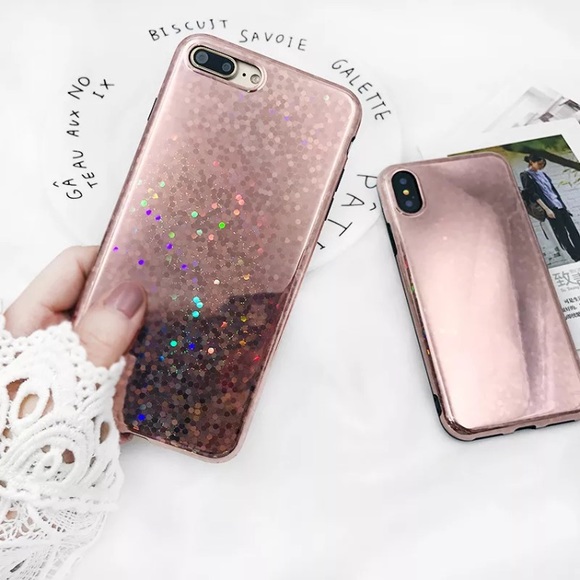 Rose gold iPhone 7/8 case - Picture 1 of 2